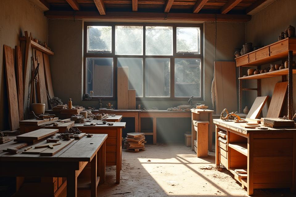 Taller artesanal en Medellín