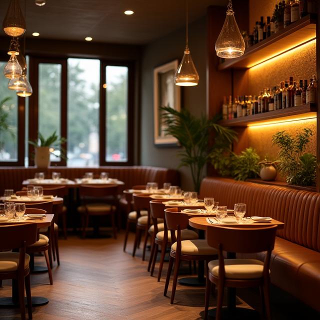 Mobiliario para restaurante